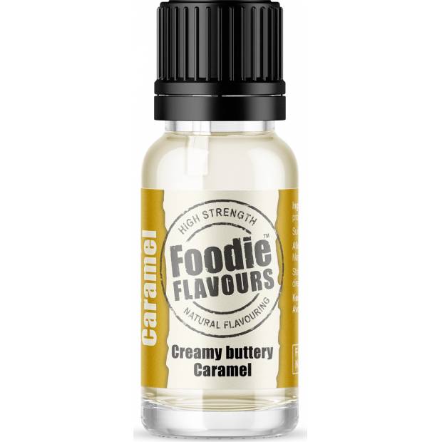 Prírodná koncentrovaná vôňa 15ml maslový karamel - Foodie Flavours