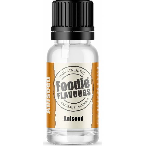 Prírodná koncentrovaná anízová vôňa 15ml - Foodie Flavours