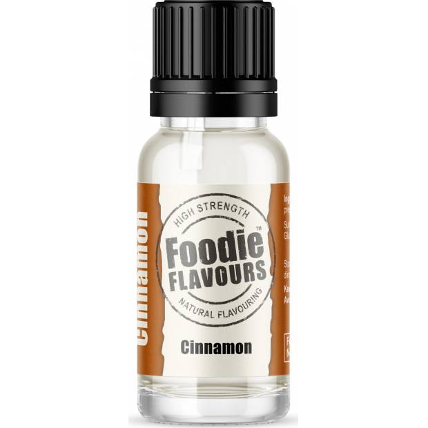 Prírodná koncentrovaná vôňa 15ml škorica - Foodie Flavours