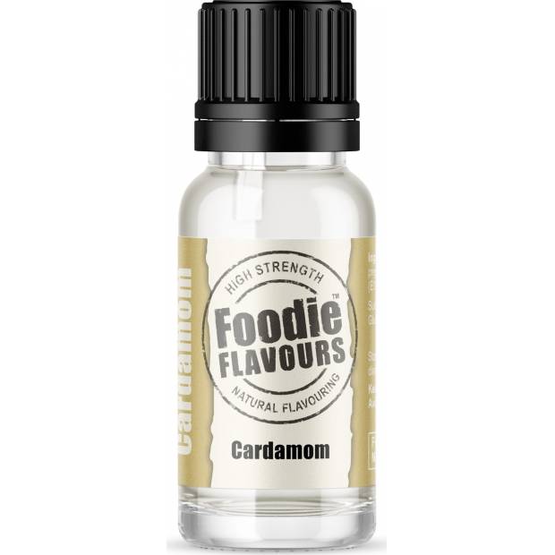 Prírodná koncentrovaná aróma 15ml kardamón - Foodie Flavours