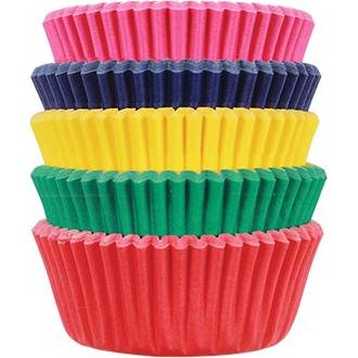 Farebné mini košíčky na koláčiky 100ks - PME