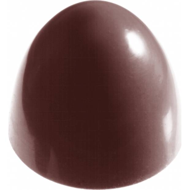 Forma na hľuzovky Americké hľuzovky 25x22mm - CHOCOLATE WORLD