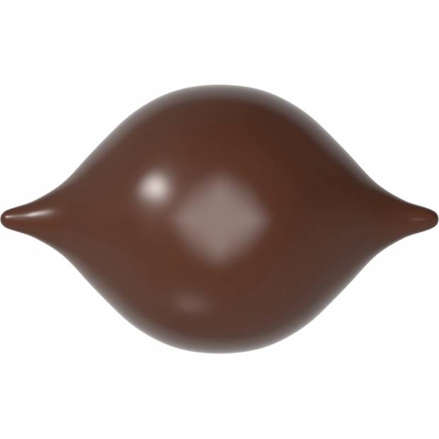 Zakrivenie formy na pralinky 45x28x14mm - Frank Haasnoot - CHOCOLATE WORLD