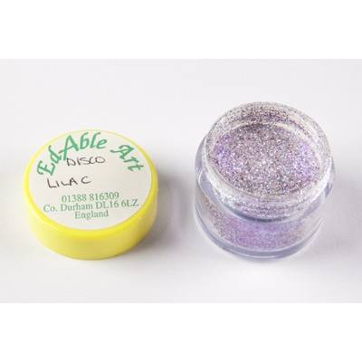 Dekoratívne disko trblietky Lilac - Edable Art