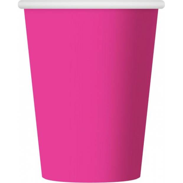 Papierový pohár 270ml 6ks ružový - Godan
