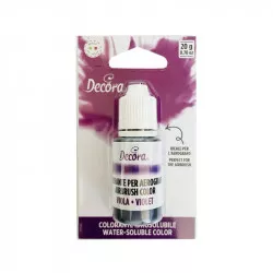 Airbrush farba tekutá purple 20 g - Decora