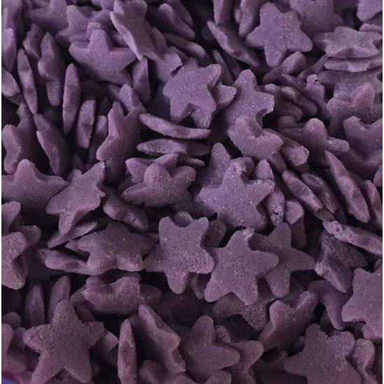 Cukor na zdobenie fialových hviezdičiek 60g - Scrumptious