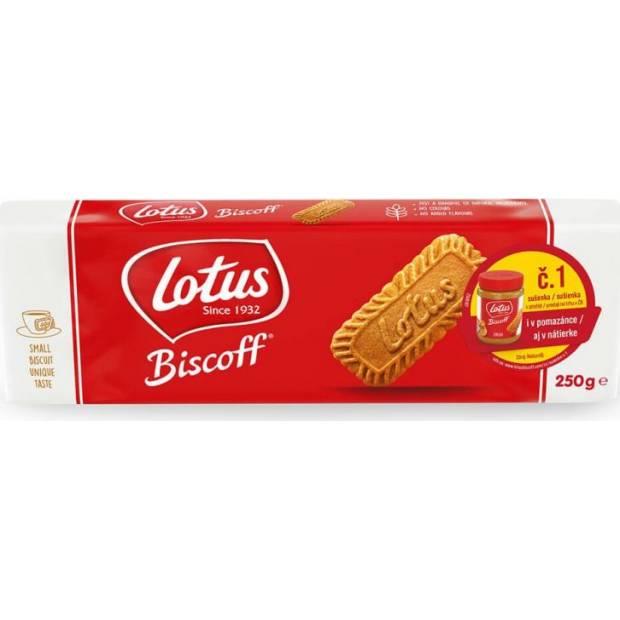 Karamelové lotosové sušienky 250g - Lotus Bakeries