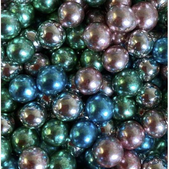 Kovové perly na zdobenie cukrom 80g - Scrumptious