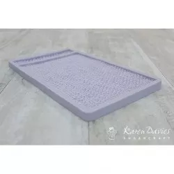 Silikónová forma pletený vzor - Karen Davies