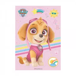 Jedlý papir 20 cm paw patrol skye 14,8x21 cm - Dekora