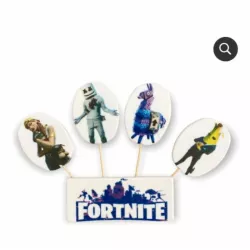 Cukrová figúrka zapich na tortu Fortnite - I LOVE CAKES