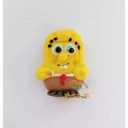 Figúrka na tortu Spange Bob 5 cm z kokosovej hmoty - Fagos