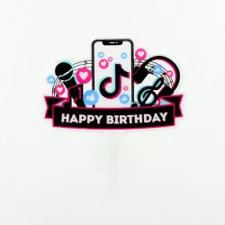 Plastový zásobník na tortu TikTok - Cakesicq