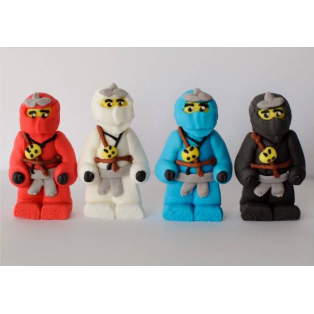 Ninja Go Sugar figúrka 4ks - K Decor