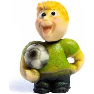 Marcipánový futbalista, zelený dres 70g - Frischmann vyškov