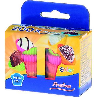Cukrovinky cupcake color mix 25x18mm 200ks - Wimex