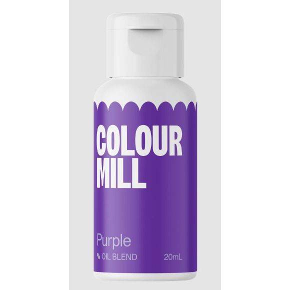 Olejová farba 20ml vysoká koncentrácia fialová - colour mill