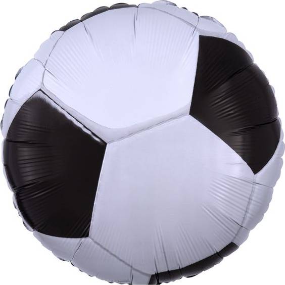 Fóliový futbalový balón 43 cm - Amscan
