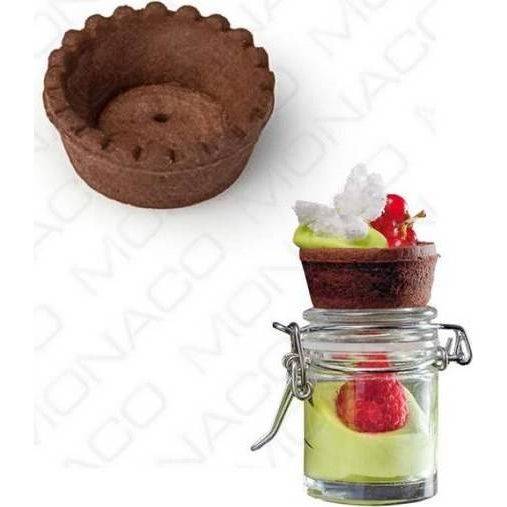Košík na kakaové tartaletky 4,4 cm (16 ks) - dortis