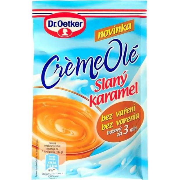 Dr. Oetker Créme Olé príchuť slaný karamel (53 g) - Dr. Oetker