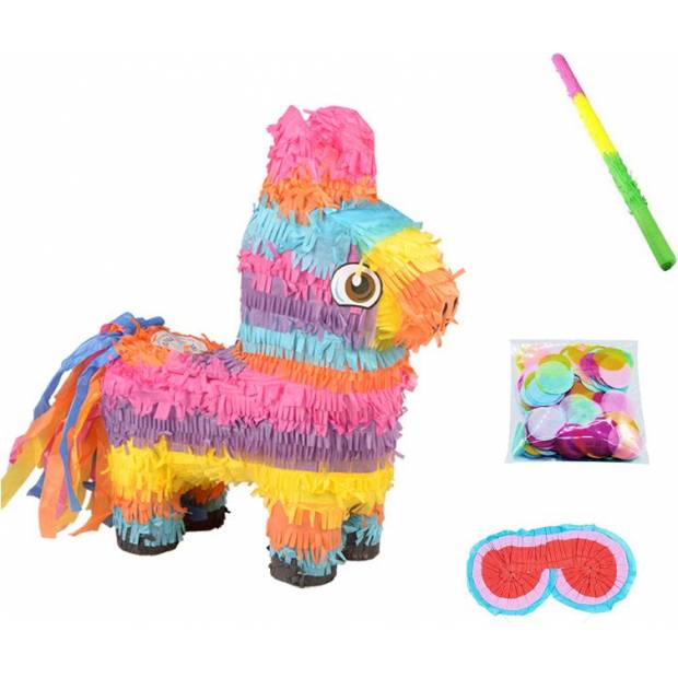 Piñata farebná lama s príslušenstvom - Cakesicq