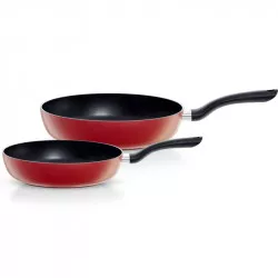 Sada 2 ks panví Cenit red 24 a 28 cm - Fissler