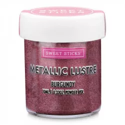 Prachová farba metalická Burgundy 10ml - Sweet Sticks