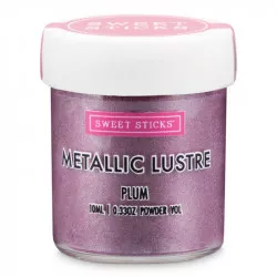 Prachová farba metalická Plum 10 ml - Sweet Sticks