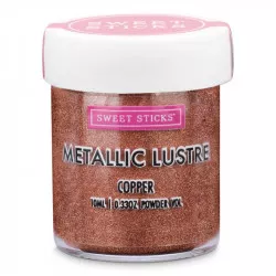 Prachová farba metalická Copper 10 ml - Sweet Sticks