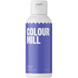 Olejová farba 100 ml vysoko koncentrovaná Violetná - colour mill