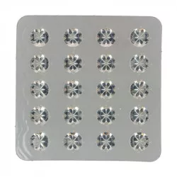 Jedlé diamanty, 20 ks, priehľadné - FunCakes