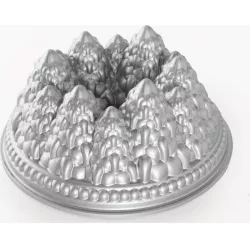 NW Forma na bábovku Les 9 cup strieborná - Nordic Ware