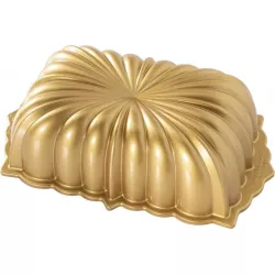 NW Forma na chlebíček Classic 6 cup zlatá - Nordic Ware