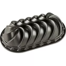 NW Forma na chlebíček Heritage 6cup grafitová - Nordic Ware