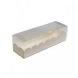 Krabička na makrónky 16x5 cm dekor 10 ks - Monaco
