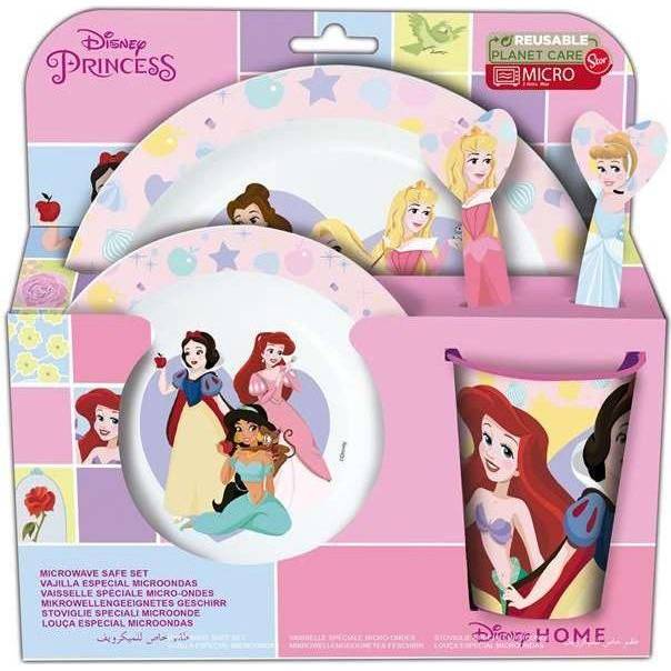 Jedálenská súprava pre deti 5 kusov Disney Princesses - STOR