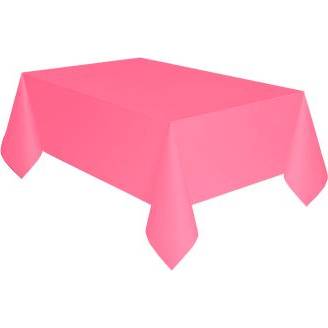 Papírový obrus ružový 137x274 cm - Amscan