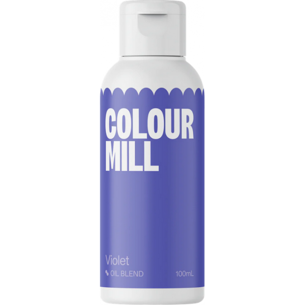 Olejová farba 100 ml Vysoká koncentrácia fialovej - colour mill