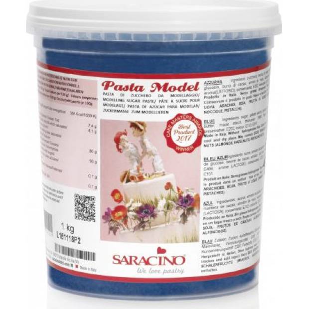 Modelovacia hmota tmavomodrá 1kg - Saracino