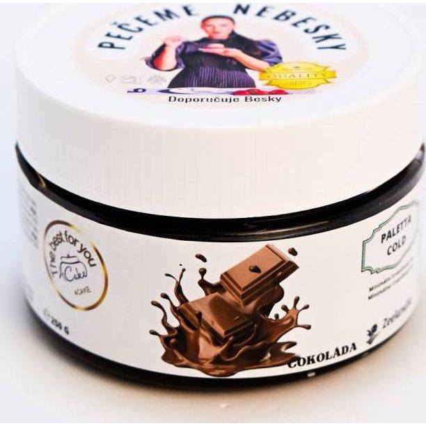 Farcitura - Zrkadlová glazúra Paletta Cold Chocolate (250 g) - dortis