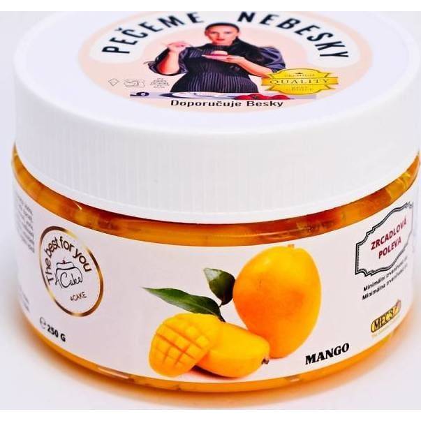 Farcitura - zrkadlová glazúra MEC3 Mango (250 g) - dortis