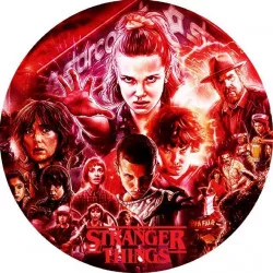 Jedlý papier „Stranger Things“, 19,5 cm - Pictu Hap