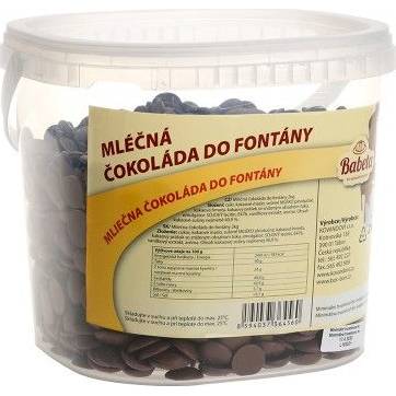 Mliečna čokoláda do fontány 2 kg - Kovandovi