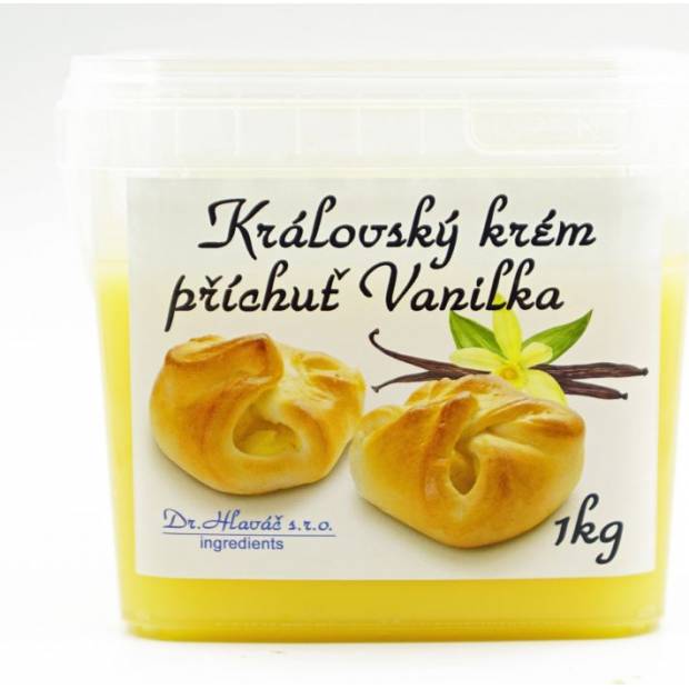 Kráľovská smotana s príchuťou vanilky 1 kg - Dr. Hlaváč