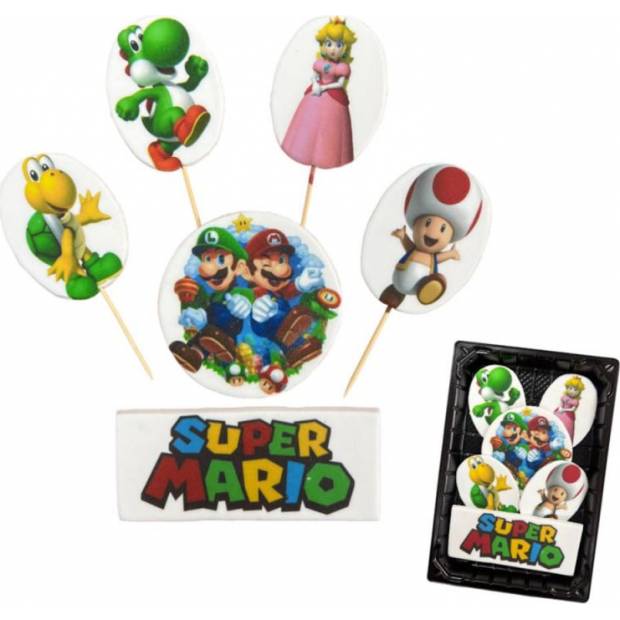 Cukrová figúrka Super Mario - K Decor