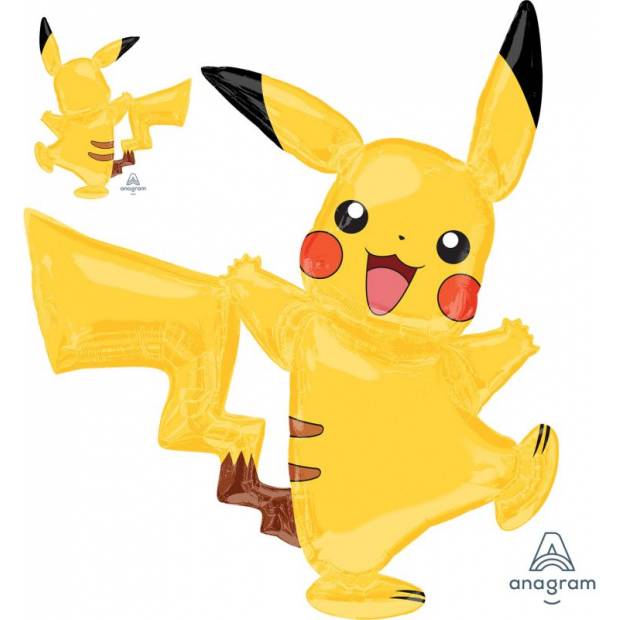 Fóliový balón pikachu, 139 cm - Amscan