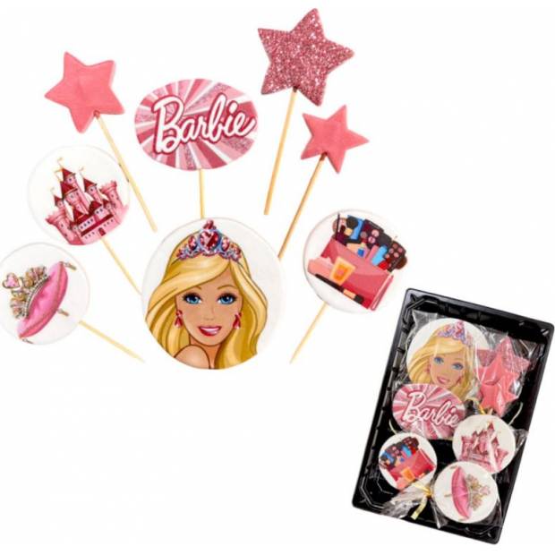 Cukrová figúrka Barbie - K Decor
