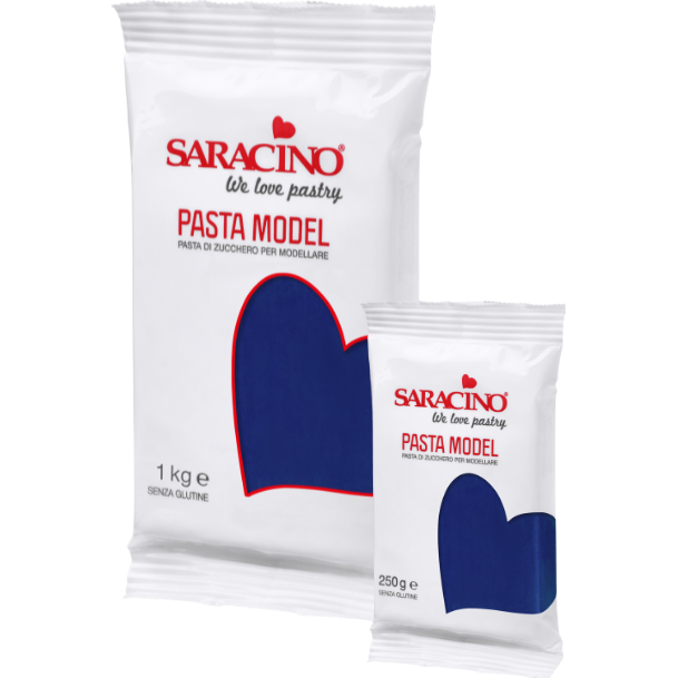 Modelovacia hlina tmavomodrá 250 g - Saracino