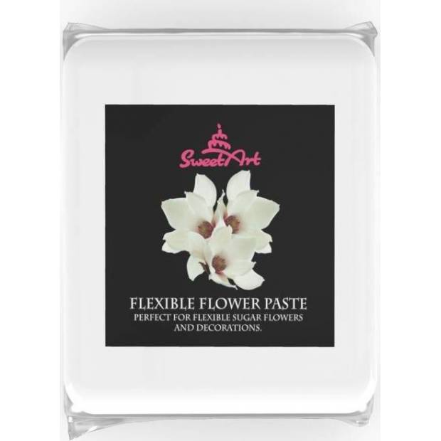 SweetArt kvetinová modelovacia pasta vanilka (500 g) - dortis